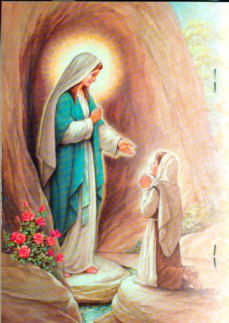 ルルドの聖母 （ルルドに於ける聖母マリアの御出現） Apparitio B. V. 