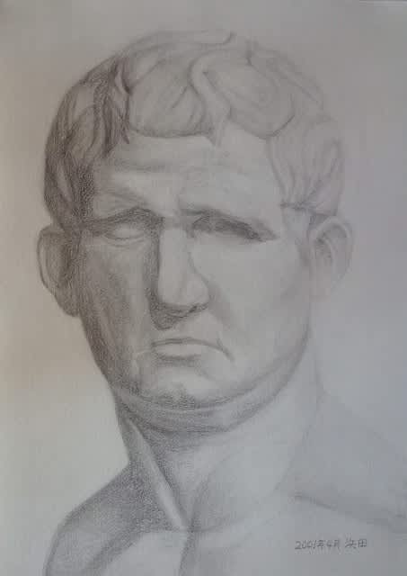 石膏デッサン アグリッパ ラボルト マルス アトリエ 籠れ美