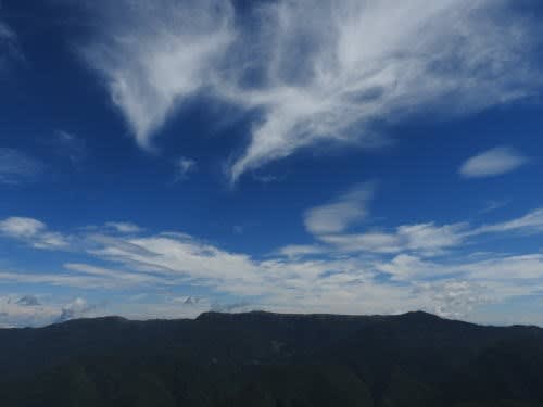 鉢伏山で見た雲