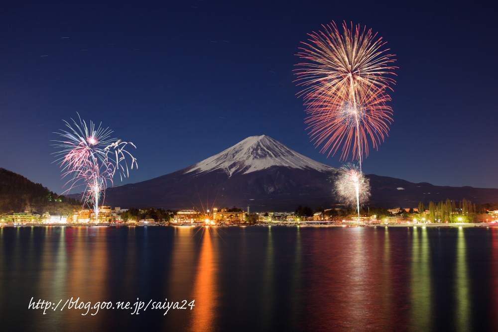 河口湖冬花火 2016 デジイチLife（仮）