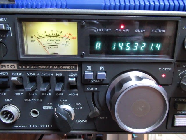 TRIO TS-780 144&430 トランシーバー （ロッキーの節電大作戦 