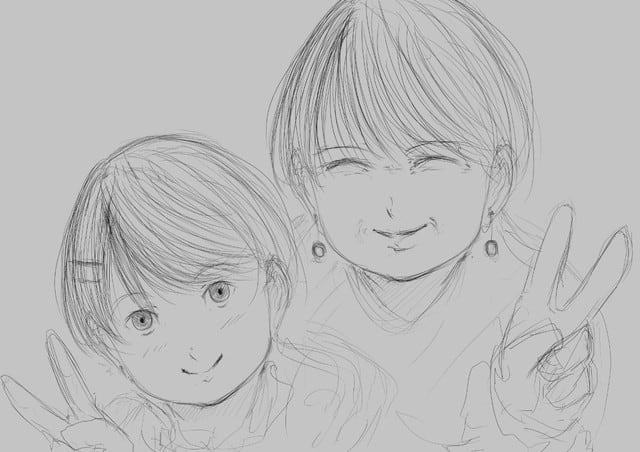 パッと思いついたのを勢いで描く その8 幼鈴堂 パッと思いついたのを勢いで描く その8 幼鈴堂