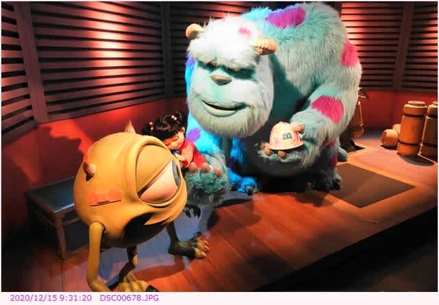 モンスターズ インク ライド ゴーシーク 都内散歩 散歩と写真