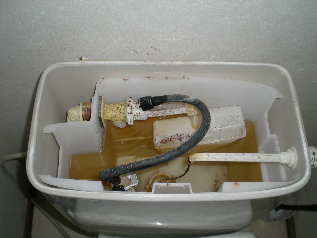 LIXIL(旧INAX）のトイレ修理 (有)内設備工業･･･千葉の水道屋さんの工事日記