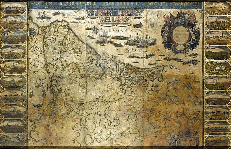 フェルメール 絵画芸術 のネーデルラント壁地図のライバル作品 泰西古典絵画紀行