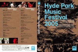 Hyde Park Music Festival 2005 DVD - letter from home