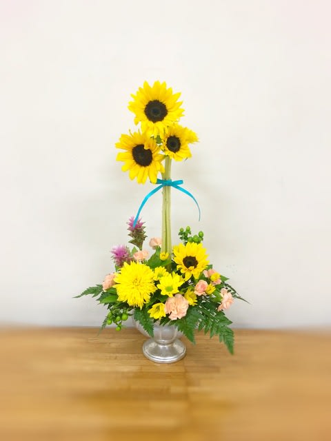 ひまわりアレンジ 花のある生活 ひまわりアレンジ 花のある生活