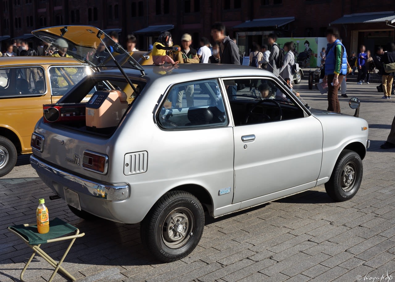 Mitsubishi Minica 1972- 丸みを帯びたスタイリングになった3代目の