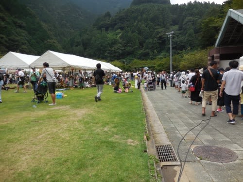 マイントピア別子でイベントやってた きもの大好き