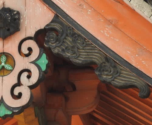 西宮神社表大門（赤門）北面　懸魚