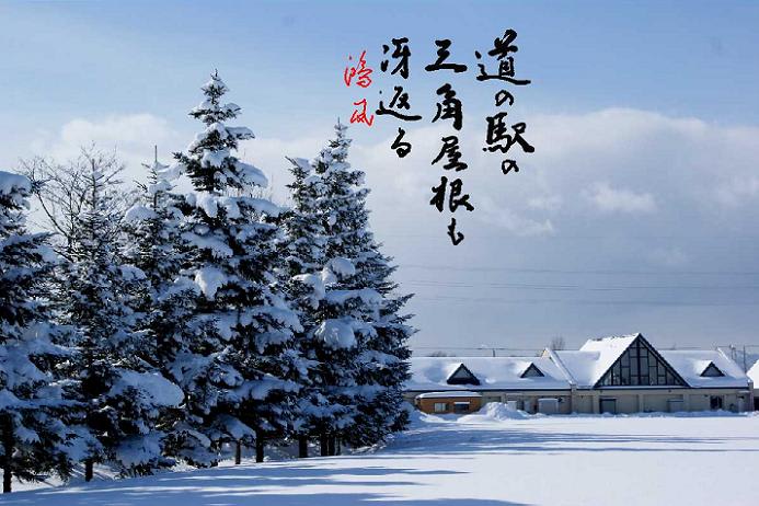 蝦夷松の深き労り春待てり 人影も無きバス停や松の雪 川原の雑木がまとふ雪衣 鴻風俳句教室 蝦夷松の深き労り春待てり 人影も無きバス停や松の雪 川原の雑木がまとふ雪衣 鴻風俳句教室