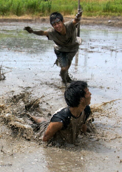 泥んこ遊び Ton Ton の木まぐれフォト日記