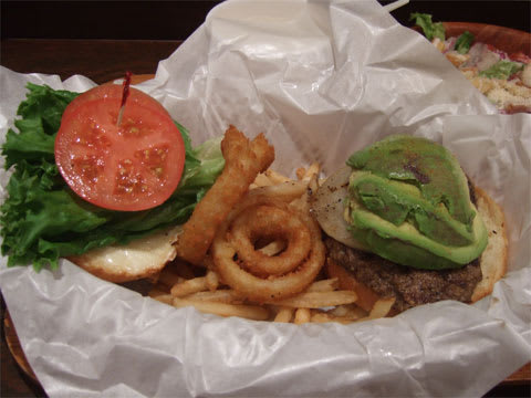kua aina お台場店 アボガドバーガー アボガドバーガー