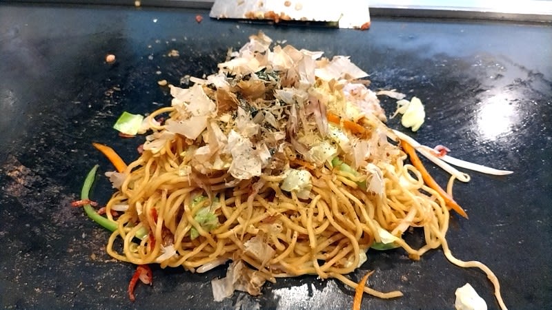 鉄板 夢:ランチの焼そば