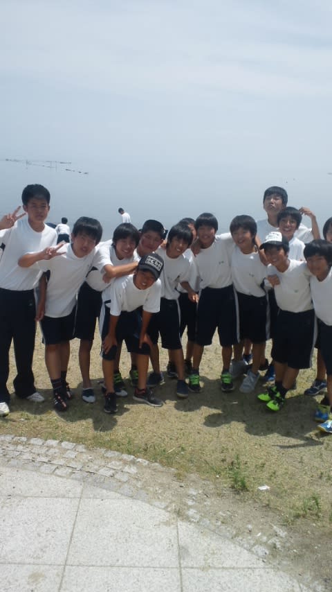 １年マキノ合宿 高槻市立第十中学校 サッカー部ブログ