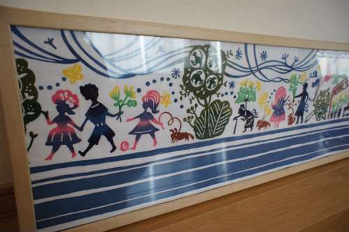 にじゆら Ikeaで子ども部屋の絵を グータラ コソダテ