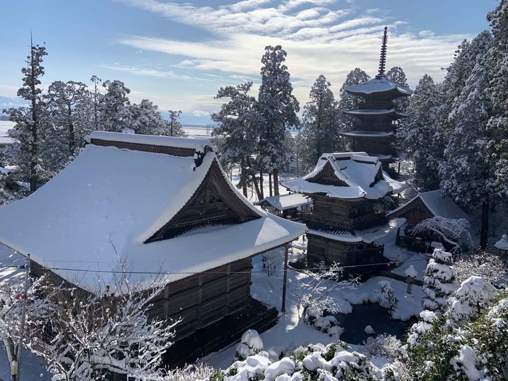 善寳寺様初詣祈祷と嵐の前の静けさ寝屋漁港 新潟県寝屋漁港 とがし酒 つり具店 釣果情報