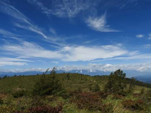 鉢伏山で見た雲