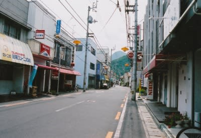 善通寺 中通商店街を西望（中通二丁目）