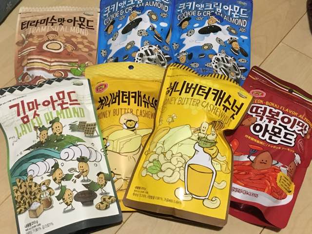 韓国で買ったお土産たち 食べ物編 徒然なるままに 旅行記から日々の記録