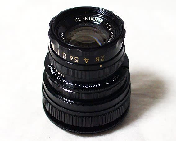 小さな標準レンズ EL Nikkor 50mmF2.8 - 迷レンズ探訪