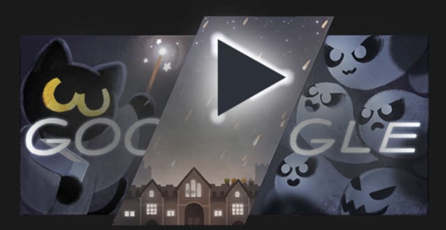 Googleのロゴ 過去の人気doodleゲームで楽しく家で過ごそう ハロウィン 16 Etoile