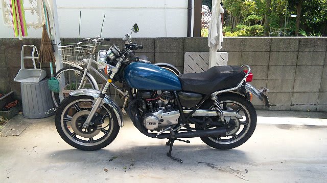 XS250SP フロントフォーク