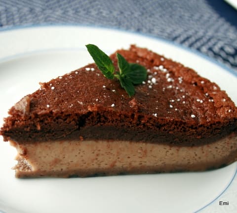 チョコレートマジック ケーキ 日本では魔法のケーキと呼ばれているよう Fleur De Sel 塩の華