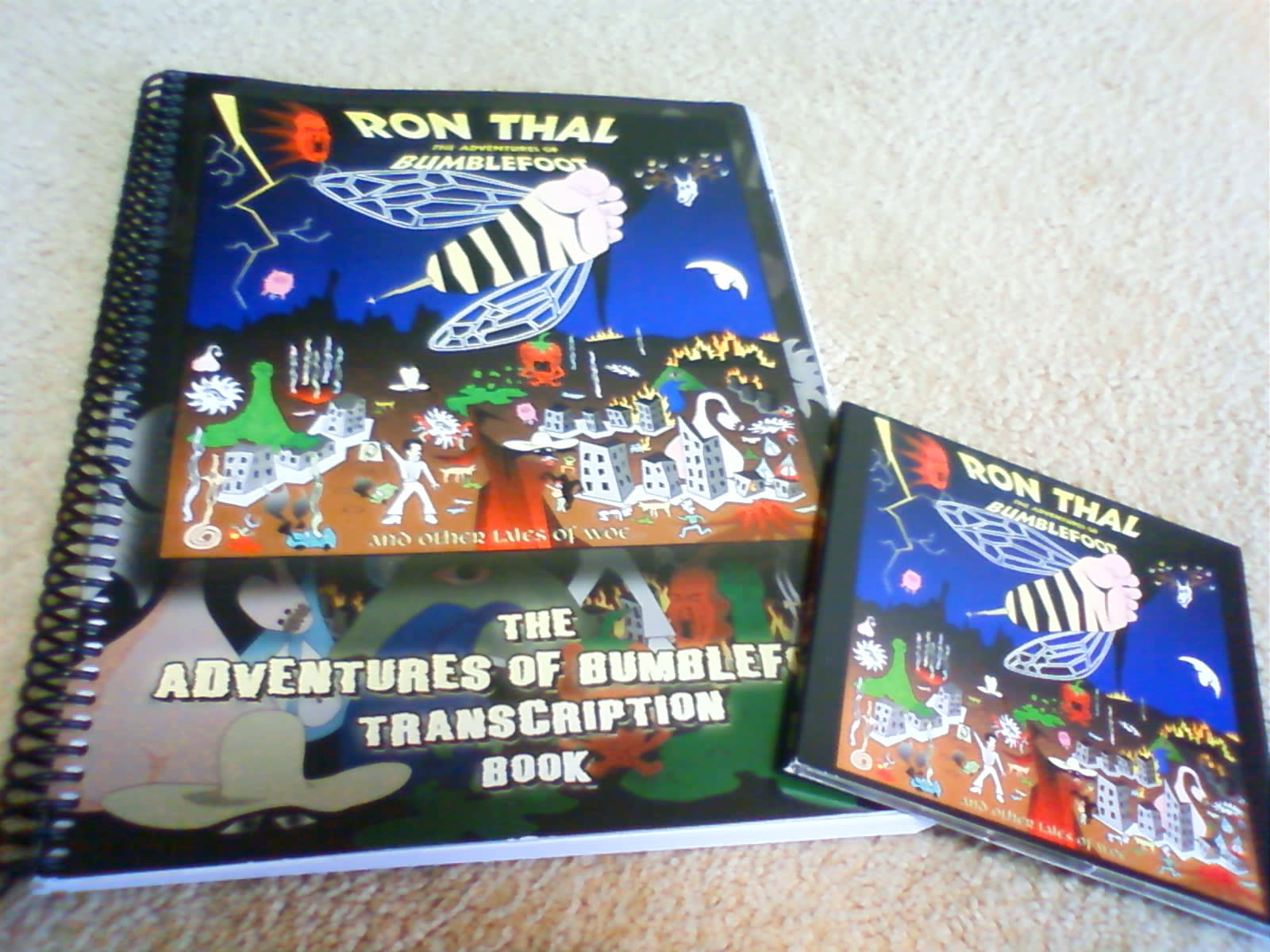 ロン・サール ギタースコア　タブ譜　ron thal 速弾きbumblefoot ロン・サール ギタースコア タブ譜 ron thal 速弾きbumblefoot