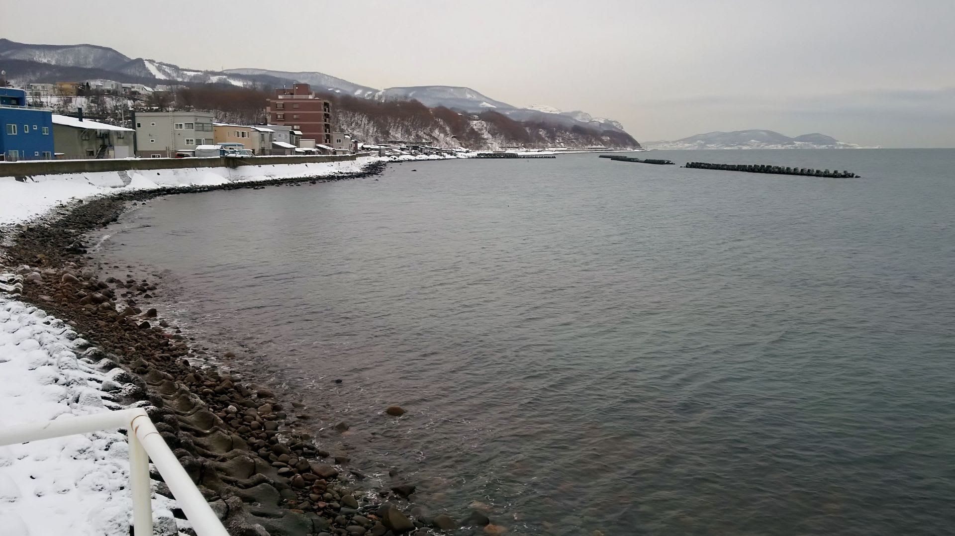 好きな釣り場 ３ 銭函駅前浜 ボナさんの北海道の釣り三昧ii 休養中