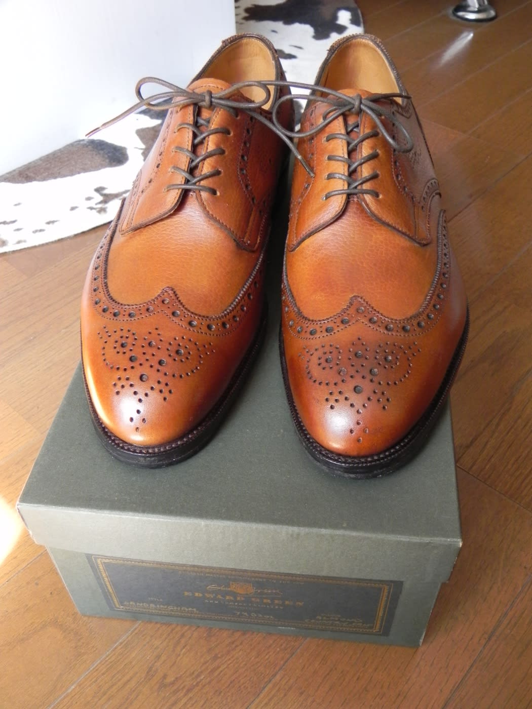 EDWARD GREEN SANDRINGHAM (202Last 7 1/2D) - お買いモノ考 EDWARD GREEN SANDRINGHAM (202Last 7 1/2D) - お買いモノ考