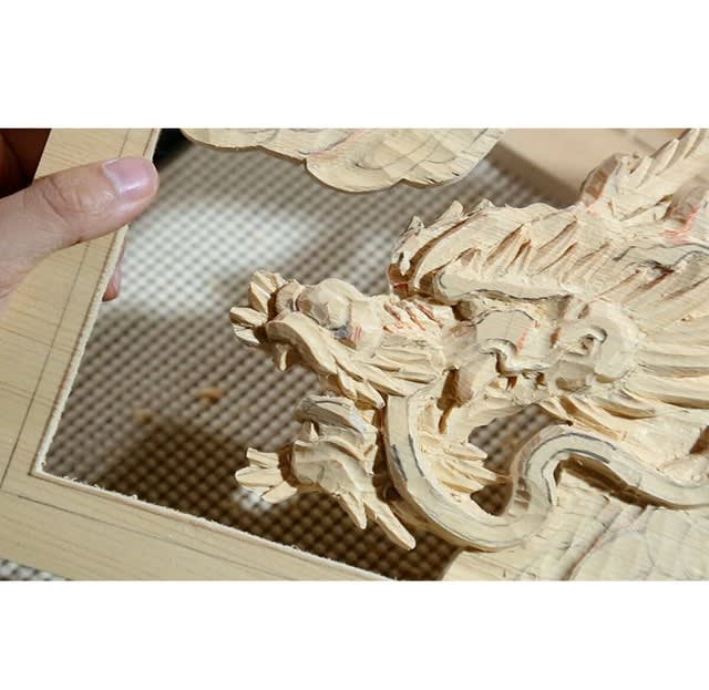 龍のパネル Dvd販売のお知らせ 仏像彫刻と共に歩む侊慶の記録