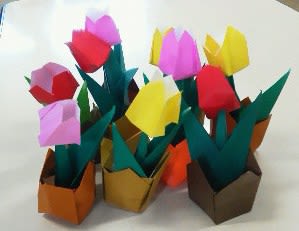 折り紙の花壇 ポテト姫の気まぐれ雑記 Part２
