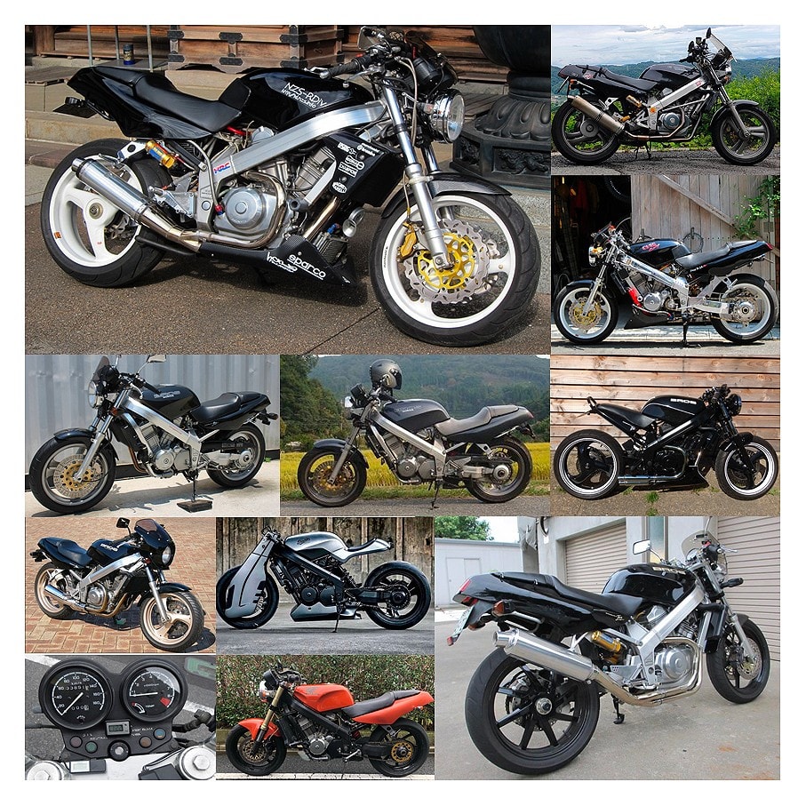 この時代の大型ミドルは…、ホンダ・ブロス650。(番外編vol.3065