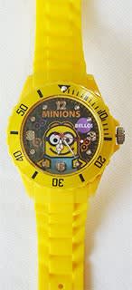 怪盗グルーのミニオンの腕時計の写真