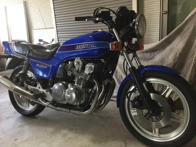 ホンダ CB750F ガソリンタンク（青） CB750F ガソリンタンク