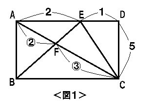 長方形内にある三角形の面積比 シリーズ 木を見て森を見ずにあらず ２７３回解答 解説 ブリコラージュ