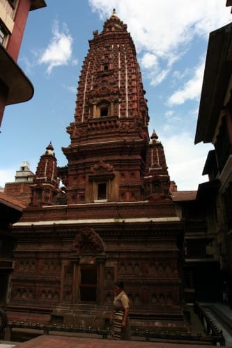 ネパール・パタン　マハボーダ寺院