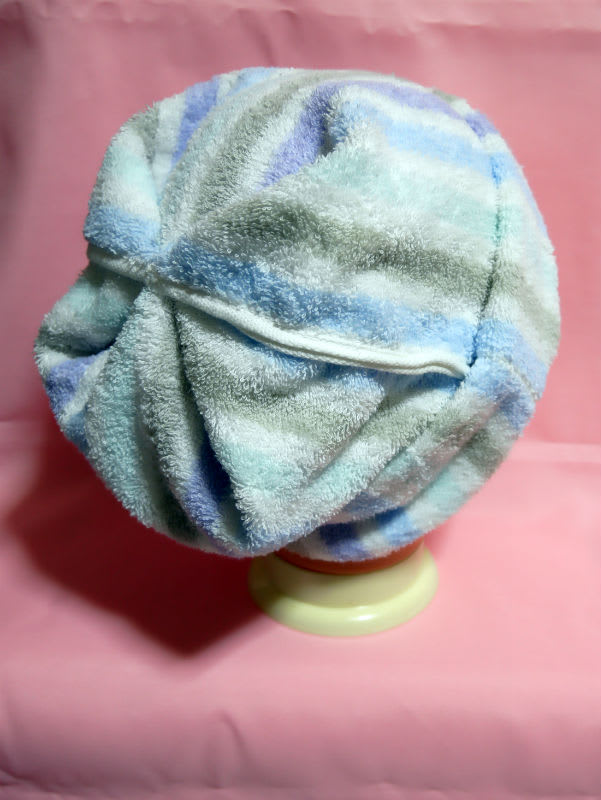 タオル帽子の作り方 医療用ウィッグを作る美容師ｊｕｎのブログ 三重県津市