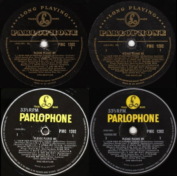 UK盤　THE BEATLES PLEASE PLEASE ME 1st