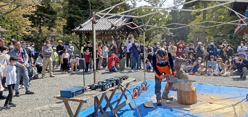 伊太祁曽神社 木祭り 奉納リメイク・カービングショウ 2023 辰 伊太祁曽神社 木祭り 奉納リメイク・カービングショウ 2023 辰