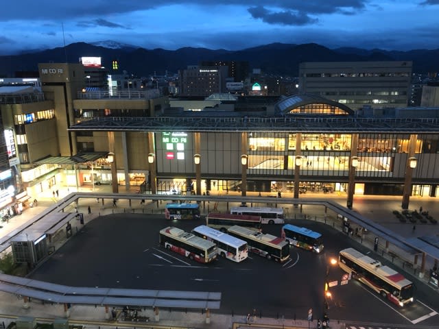長野駅の夜景 Keiyoboy Blog O
