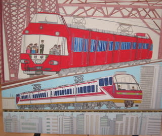 電車の絵 つづき 自閉症長男の絵画記録