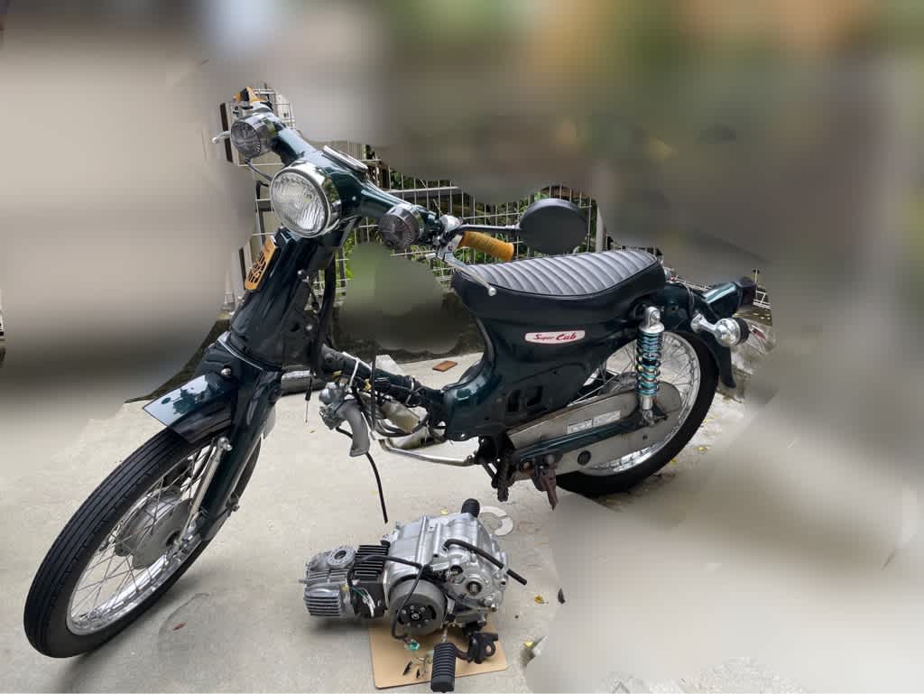 南信州さんのGPX125を乗せるぞ！その① - スーパーカブとオレ