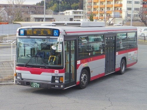 東急バスのワンステップ車 町田営業所業務日報