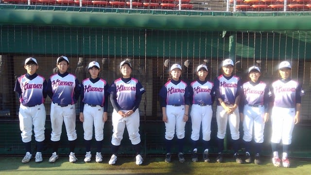 Kwb函館g 女子 函館ｋｗｂ野球協会ブログ 全国への挑戦