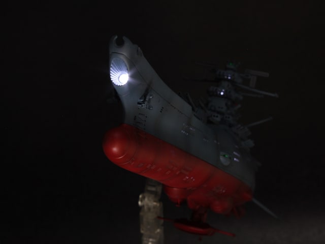 バンダイ 1/1000 宇宙戦艦ヤマト2199 (電飾) 塗装済み【完成品