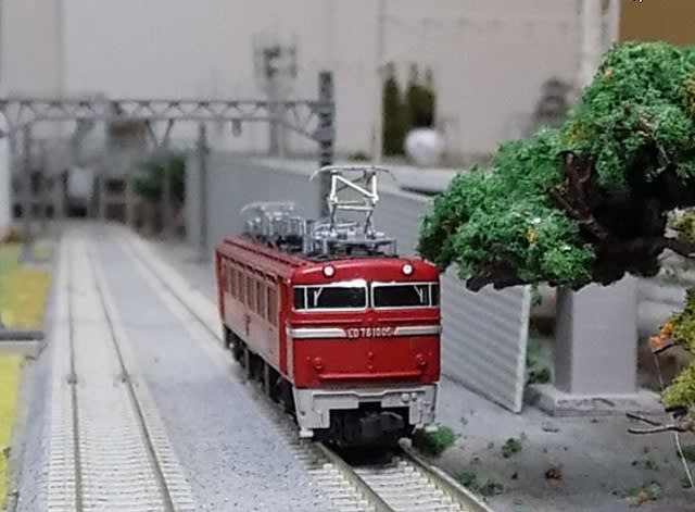 ＴＯＭＩＸの2103 国鉄ＥＤ７６-1000形電気機関車を見る。 - ＭＲＦＣ村井レールファンクラブ（1999~）の運転会記録と鉄道模型日記