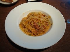RISTORANTE RUBY Sopraffino、荒挽きソーセージとブロッコリーのトマトソース スパゲッティーニ