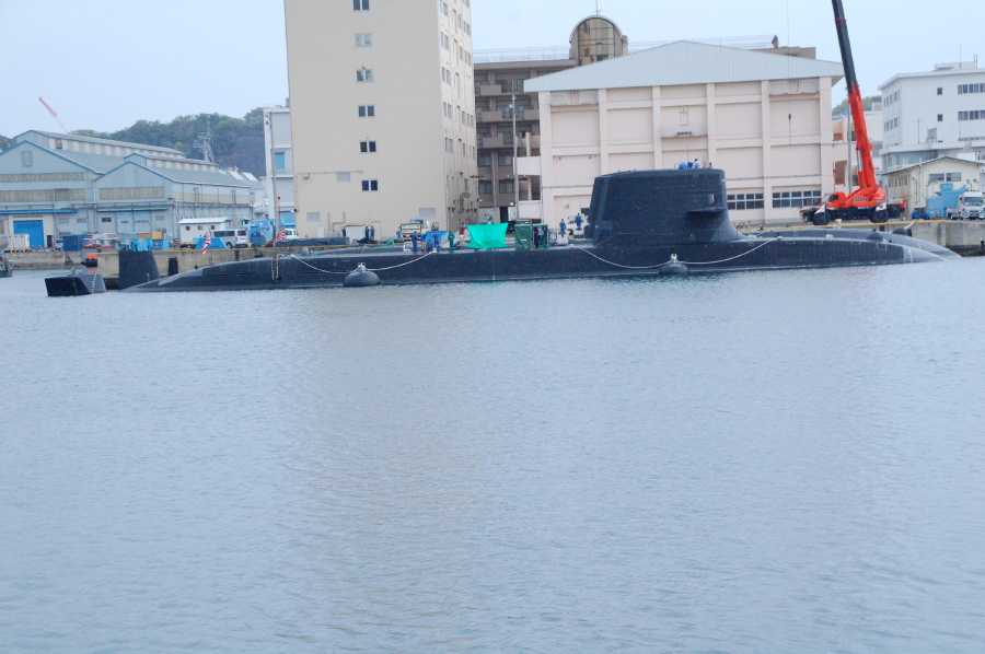 海上自衛隊潜水艦 ずいりゅう【横須賀港】 2013.APR. 艦船 - SDTMの気まま空間